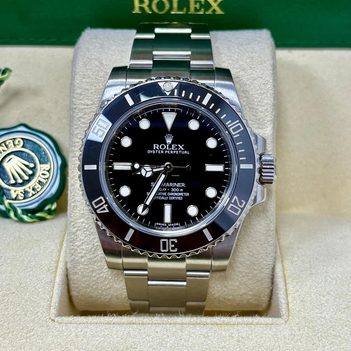 ROLEX SUBMARINER TRENZADO+ESTUCHE DE LUJ