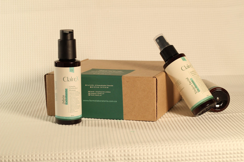 kit jabón y tónico facial