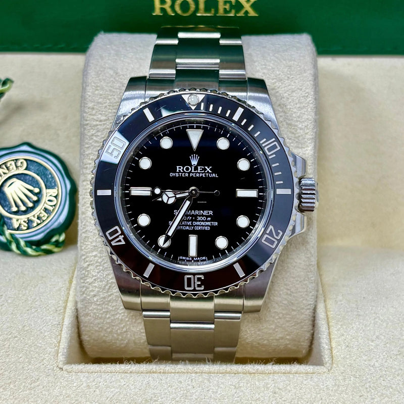 ROLEX SUBMARINER TRENZADO+ESTUCHE DE LUJ