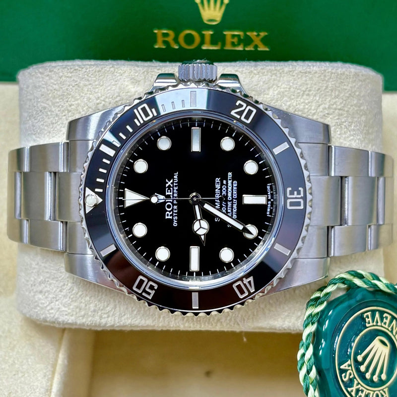 ROLEX SUBMARINER TRENZADO+ESTUCHE DE LUJ