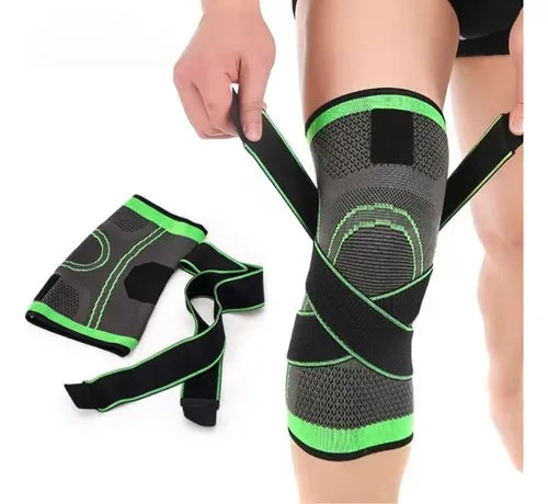Rodillera ajustable doble banda x 2 Un
